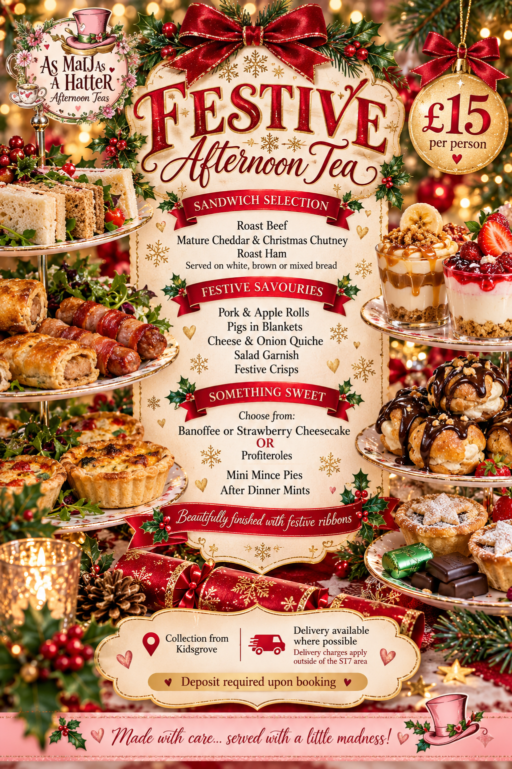 xmas menu 2026